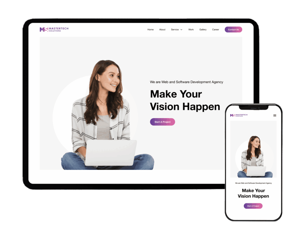 website design visual