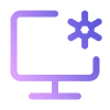 Icon Park Outline Setting Computer 1