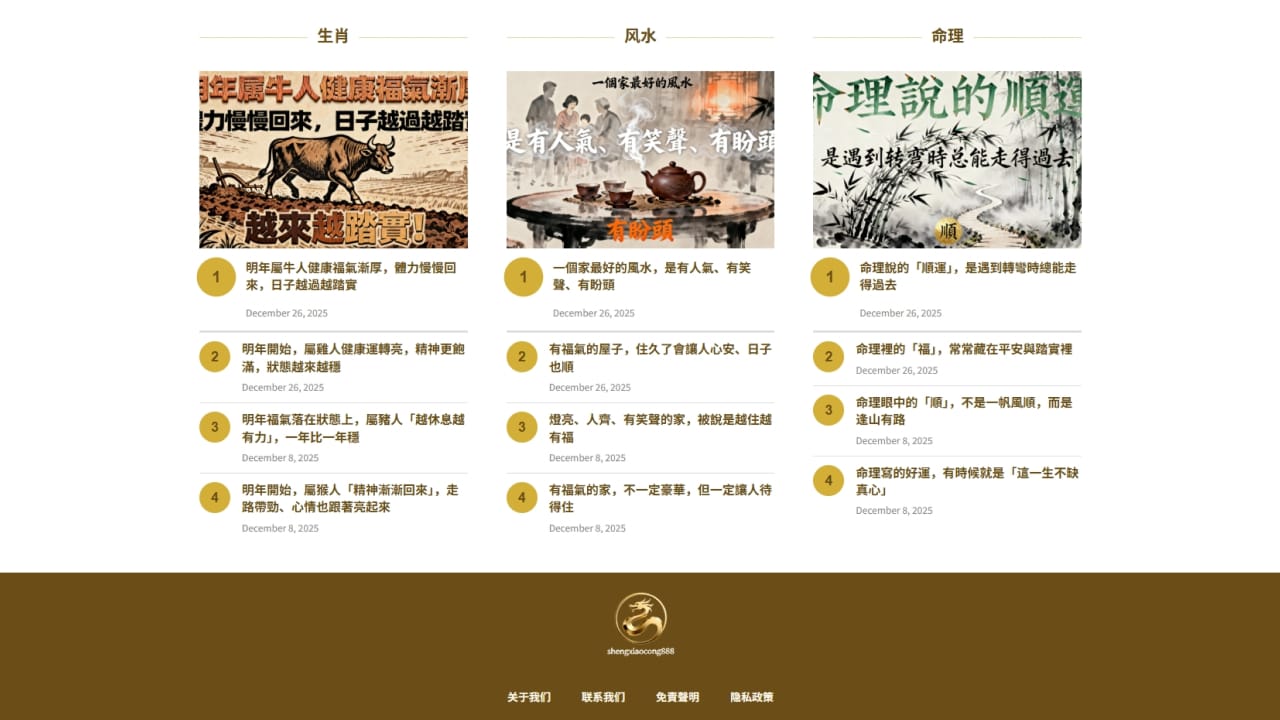 shengxiaocong888 footer